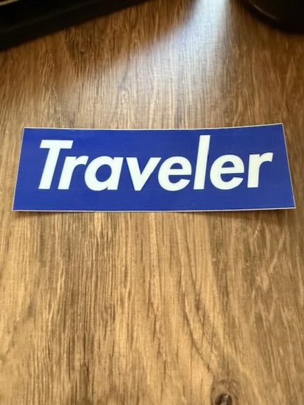 Traveler Vinyl Sticker
