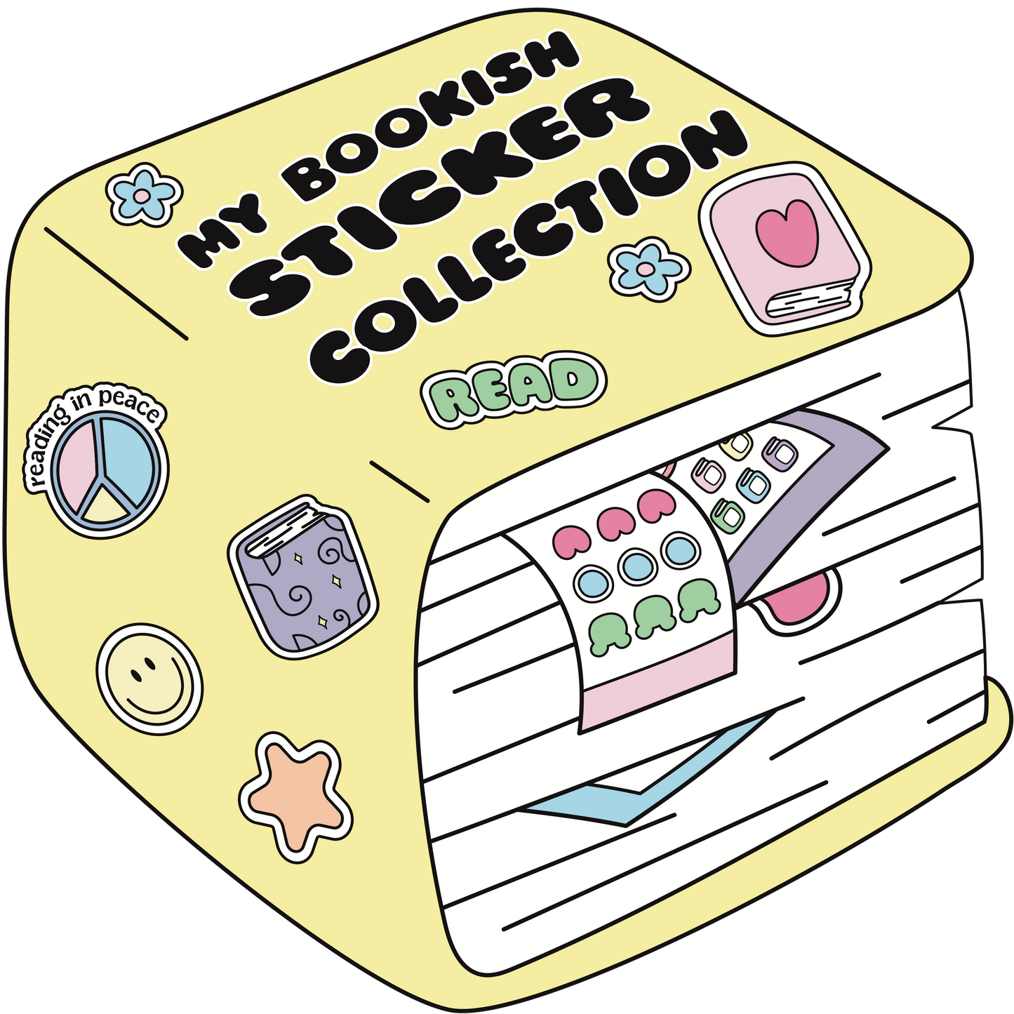 My Bookish Sticker Collection