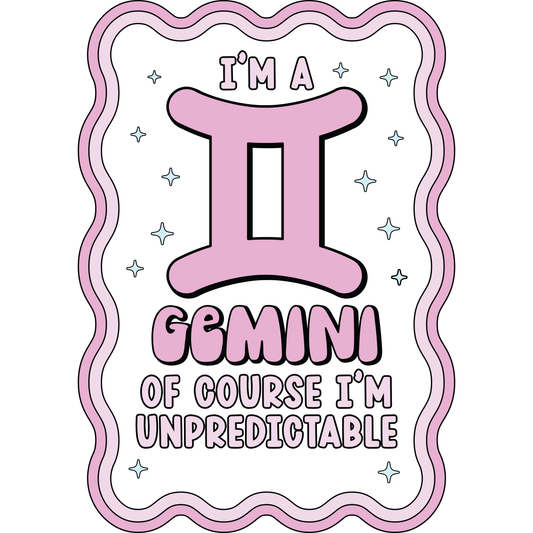 I’m a Gemini