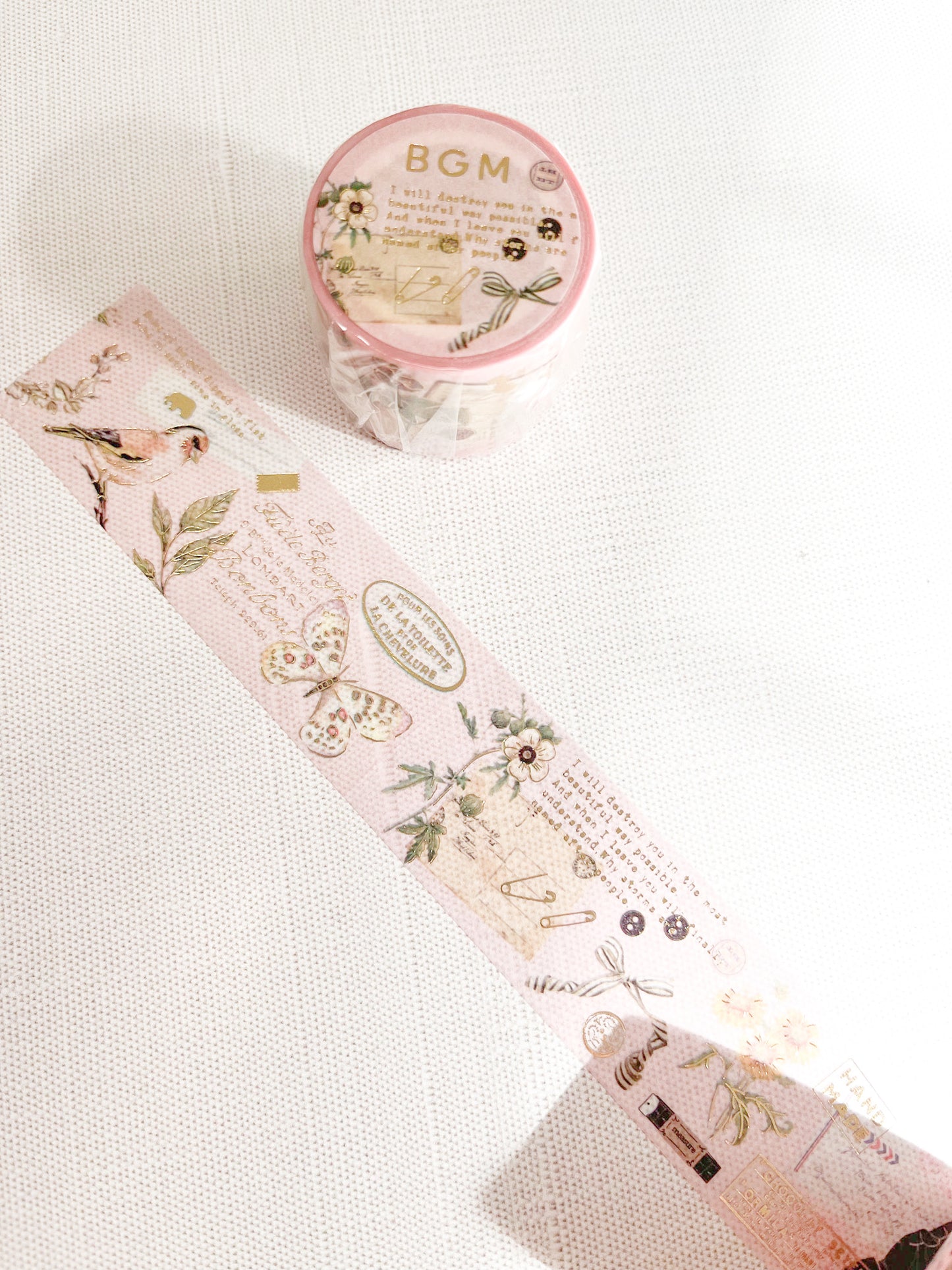 BGM | Pink Apothecary Washi Tape | BM-SPPE005