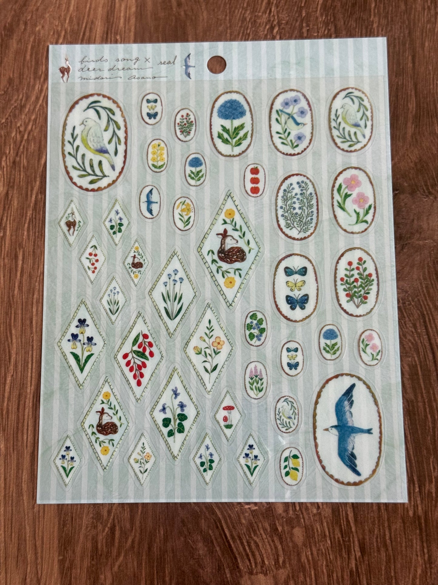 Midori Asano Designs - Birds Song & Deer Dream