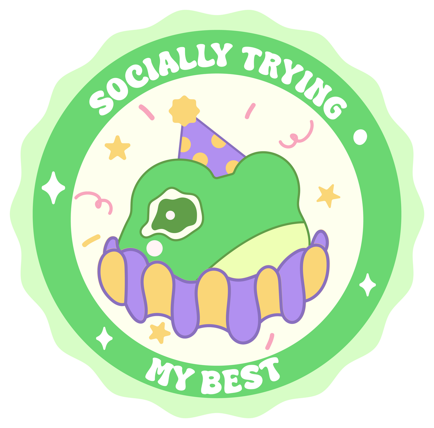 Socially Trying My Best